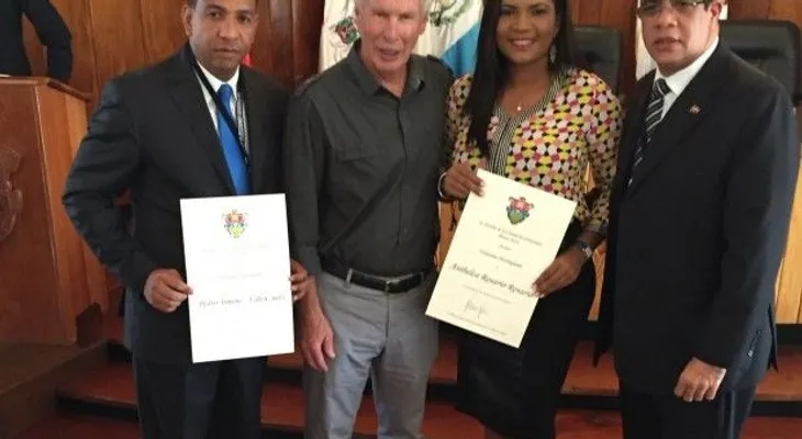 Periodistas Anibelca Rosario y Pedro Jiménez son declarados visitantes distinguidos en Guatemala