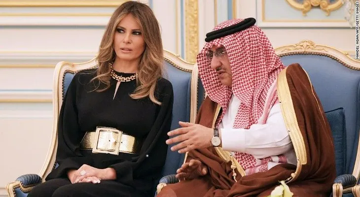 La cruda verdad detrás del amor de los saudíes por Melania Trump