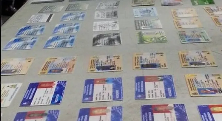 PN desmantela banda falsificaba documentos de identidad  