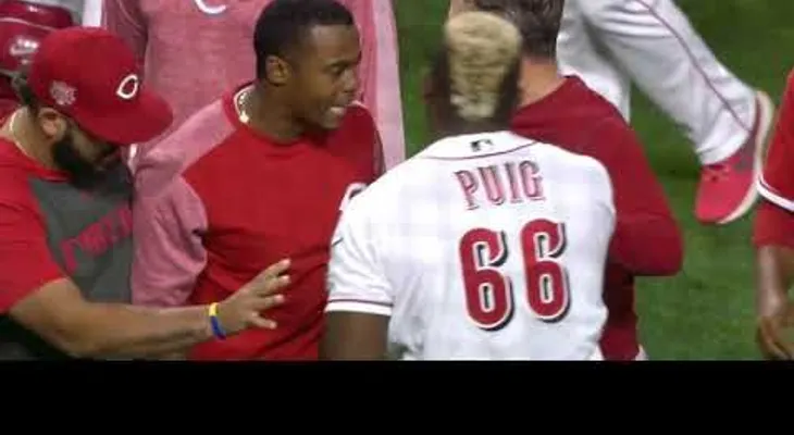 La trifulca entre jugadores Rojos de Cincinati y Piratas de Pittsburgh