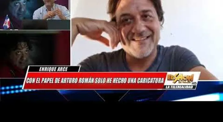 Enrique Alce, (Arturo Román), de La Casa de Papel en el Show del Mediodía