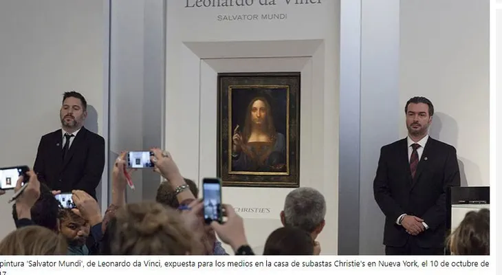 La "desconcertante anomalía" en una pintura de Leonardo da Vinci