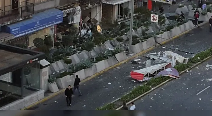 Se registra explosión por fuga de gas en Ciudad de México