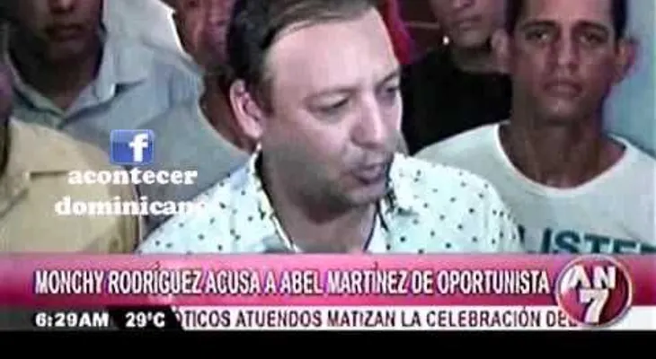 Monchy Rodriguez dice que Abel Martinez es un oportunista (VIDEO)