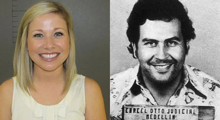 La maestra sexy que posó como Pablo Escobar reveló por qué sonrió ante la Policía