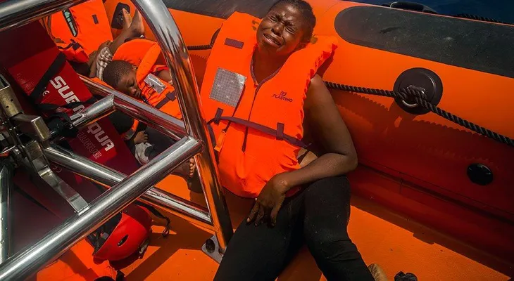 Un rescate en el Mediterráneo que llegó demasiado tarde