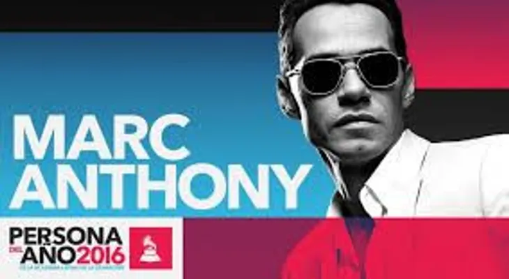 Marc Anthony será reconocido como Persona del Año 2016 en los Latin Grammy