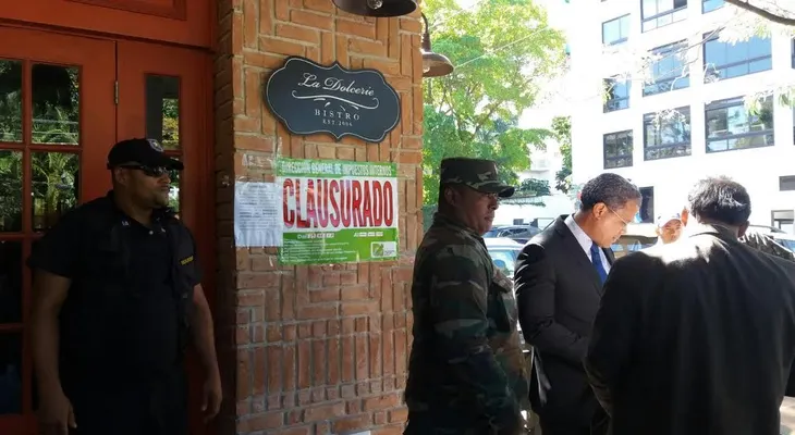 La DGII cierra restaurante La Dolcerie