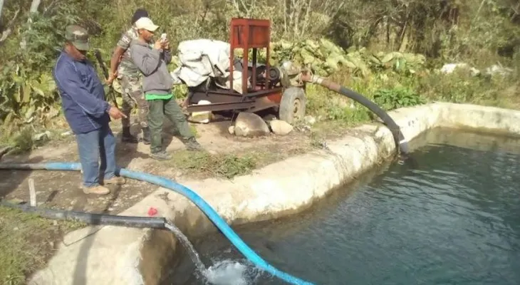 Medio Ambiente desmonta cientos de metros de tuberías en Valle Nuevo