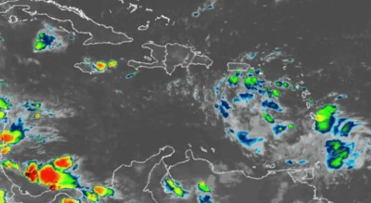 Vaguada y viento del sureste aumentarán las lluvias desde esta noche en el Gran Santo Domingo y San Pedro de Macorís