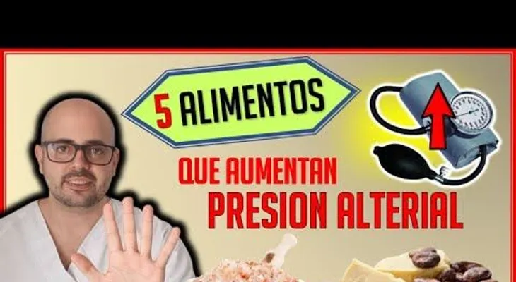 5 alimentos perjudiciales que suben la presión arterial
