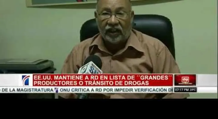 Critican listado de EE.UU. que ubica a RD entre países con mayor tránsito de droga
