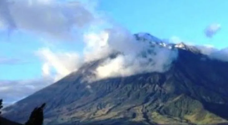 Volcán Tungurahua reanuda actividad eruptiva en Ecuador