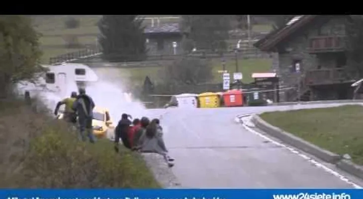 Impresionante accidente donde no hubo heridos (VIDEO)
