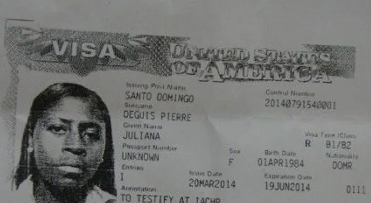EU dio visa a Deguis sin pasaporte