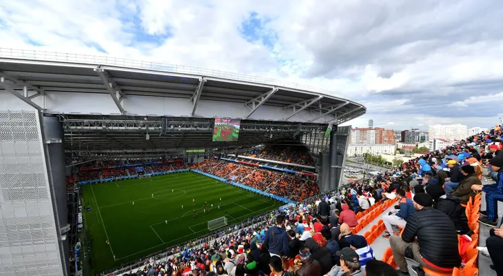 Este es el Ekaterimburgo Arena y esta es la razón de por qué es el estadio más original de Rusia 2018