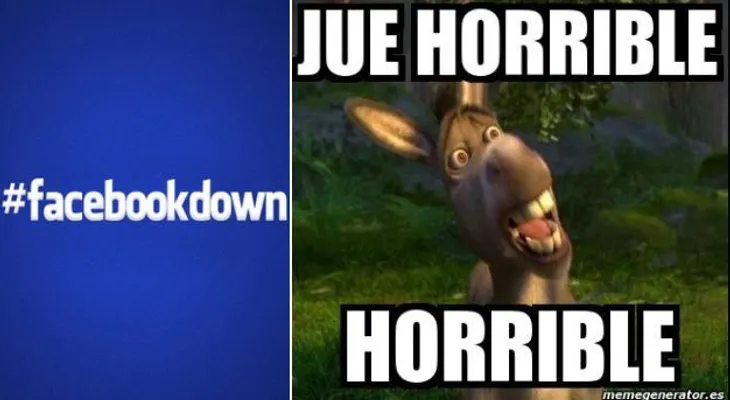 Se cae Facebook y provoca reacción de usuarios