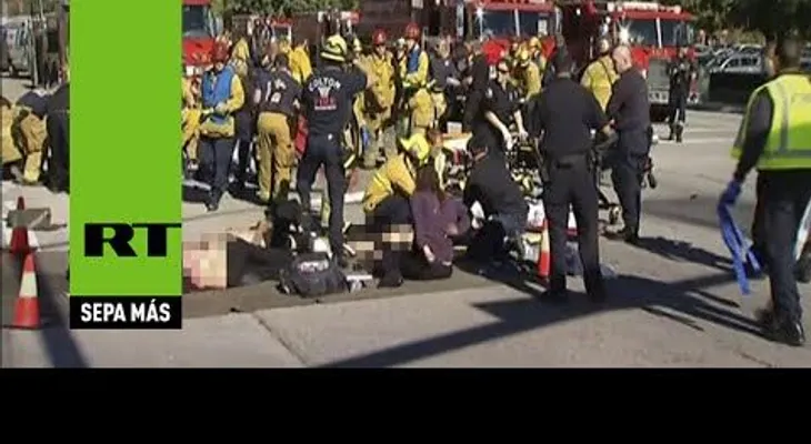 Primeras imágenes masacre en San Bernardino: 14 muertos y 17 heridos (VIDEO)