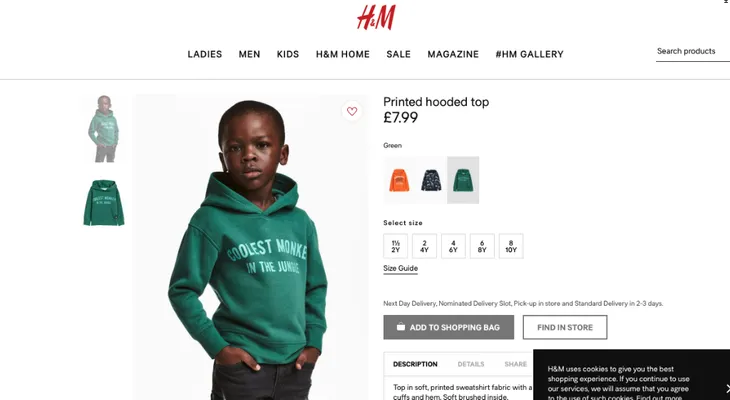 Estos famosos cortaron sus lazos con H&M tras la polémica por la sudadera de mono llamada "racista"