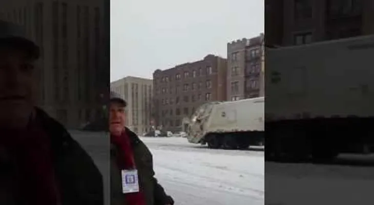 Tormenta de nieve semi paraliza a Nueva York