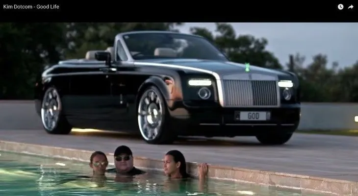 Así es la vida lujosa del rey de la piratería Kim Dotcom (VIDEO)