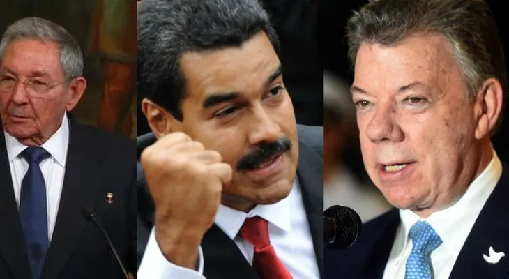 Juan Manuel Santos y Raul Castro hablarán sobre la crisis en Venezuela