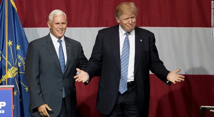 Trump elige a Mike Pence como su candidato a vicepresidente