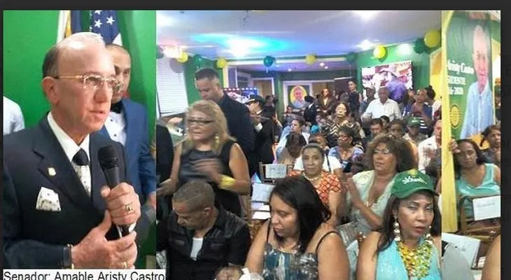 Partido de Aristy Castro inaugura oficina en NY