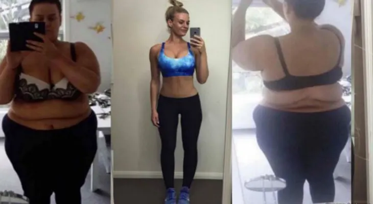 La increíble transformación de la mujer que reveló cómo perdió 88 kilos en 20 meses