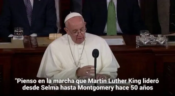 Papa Francisco emite discurso ante Congreso de EEUU