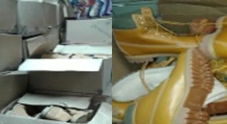 Recuperan botas Timberland valoradas en más de RD$ 500 mil 