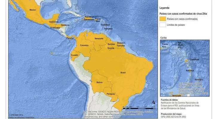 Infografía: El virus del Zika se propaga por países de América (VIDEO)