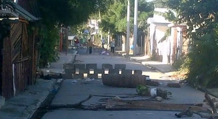 Inician paro por 24 horas en Navarrete y SF de Macorís