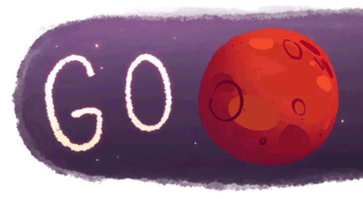 Google celebra el descubrimiento de agua líquida en Marte