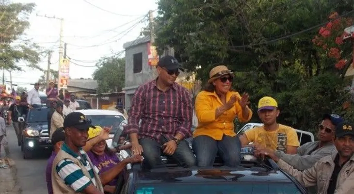 Precandidata a la Alcaldía de Pedro Brand realiza marcha caravana