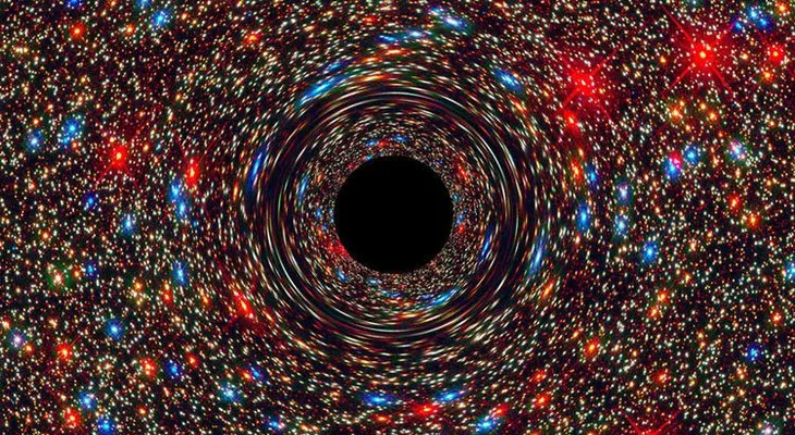 Un "monstruo cósmico" 17.000 millones de veces más grande que el Sol
