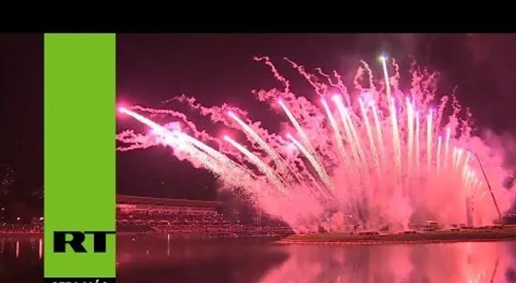 La espectacular clausura del festival Círculo de Luz en Moscú (VIDEO)