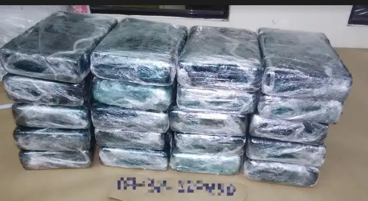 Ocupan 20 kilos de cocaína en el AILA; iban a París