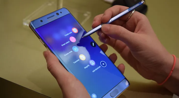 Nueve de cada diez usuarios del Note 7 optan por recibir el mismo modelo