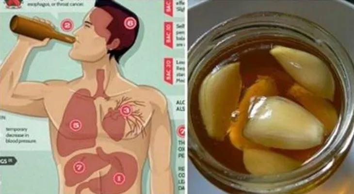 Mira lo que le sucede a tu cuerpo cuando comes ajo y miel en ayunas durante 7 días: