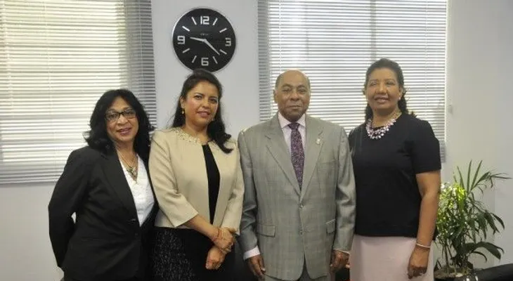 Presidente TC recibe visita magistrada de la Corte Constitucional del Ecuador