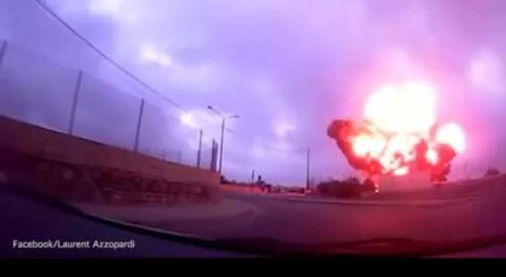 Se estrella avión en Malta con cinco personas a bordo  (VIDEO)