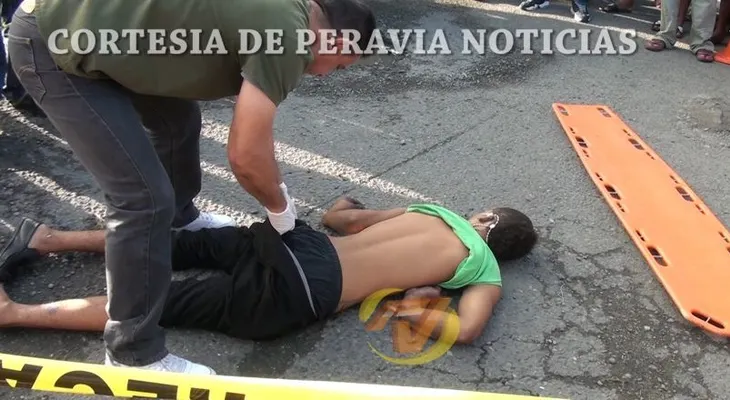 Mecánico muere al ser impactado por aro de neumático de camión en Haina
