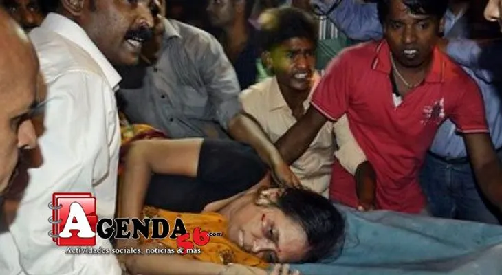 32 muertos por estampida durante acto religioso en la India 