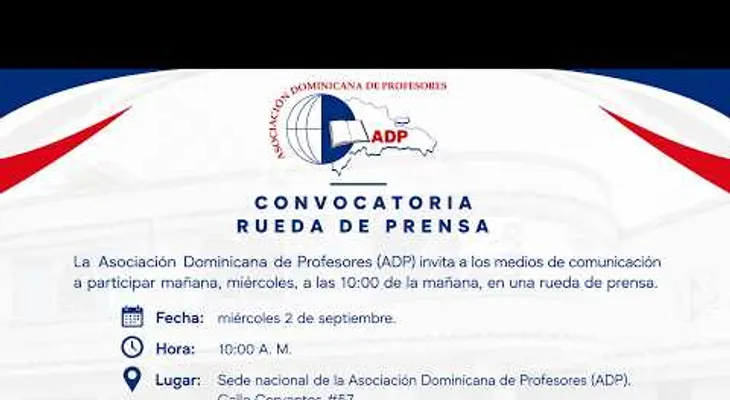 Convocatoria  a  los medios de comunicación