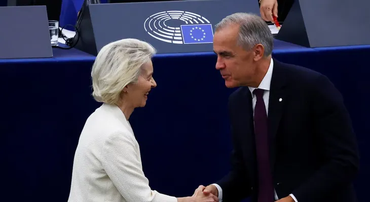 Von der Leyen propone a Canadá como primer 'miembro asociado' de la Unión Europea