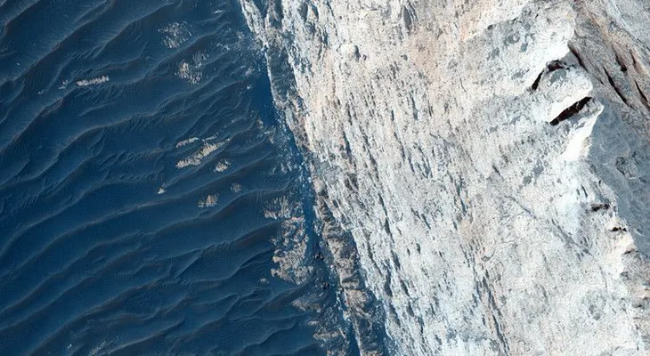 Marte en detalle: la NASA capta una imagen del cañón de Ofir