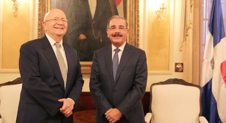 Canciller y presidente Medina tratan en Palacio visita de Biden y cumbre SICA