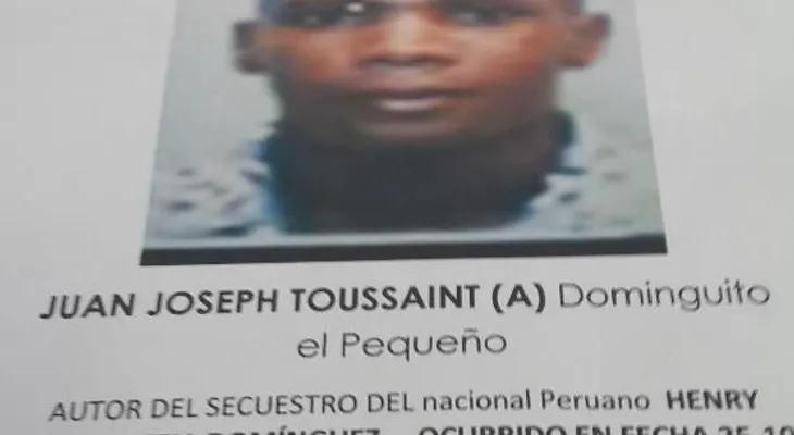PN identifica secuestrador de menor en Los Frailes