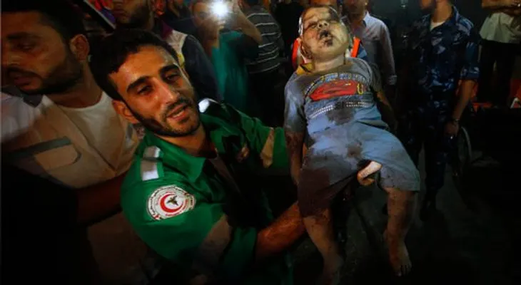 Israel ataca otra vez  y mata a nueve niños
